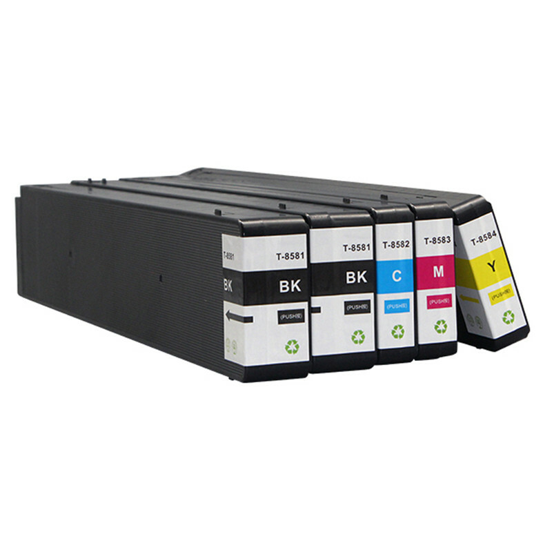 T8581-T8584 Compatible Ink Cartridge for Ep Workforce WF-C20590a/b/c Printer 5PC