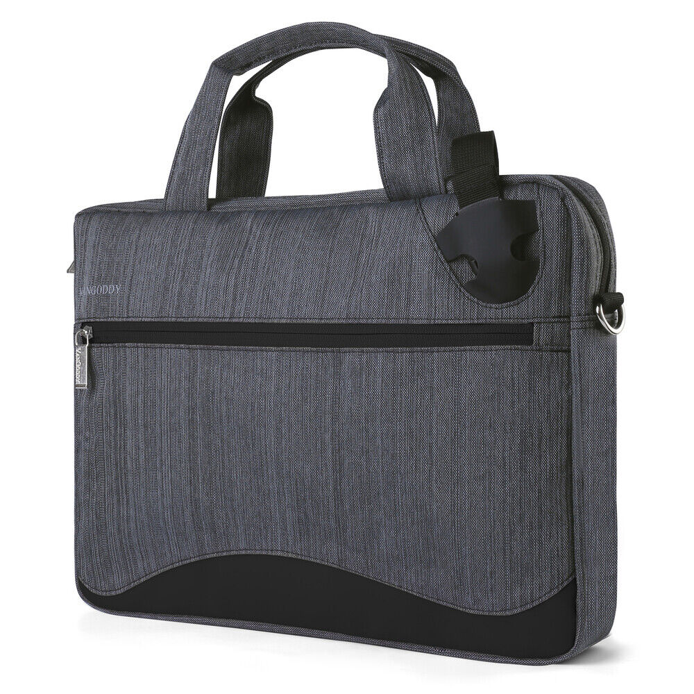 VanGoddy Nylon Laptop Shoulder Messenger School Bag Briefcae For 17