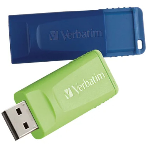 PE Verbatim® Store 'n' Go® USB Flash Drive, 2 Count (64 GB)