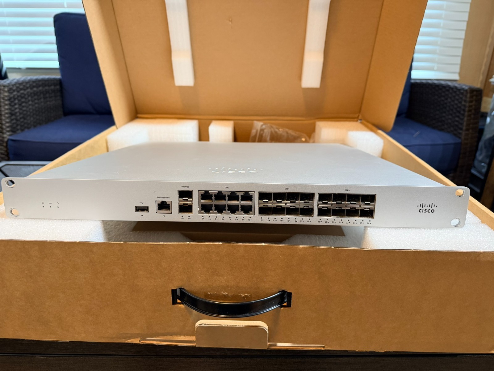 Cisco Meraki MX250-HW Cloud Managed Security Appliance UNCLAIMED