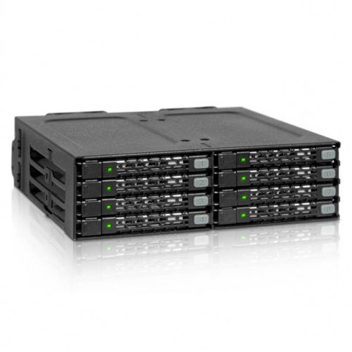 ICY DOCK ToughArmor MB998SP-B 8x 2.5 Mobile Rack/Cage