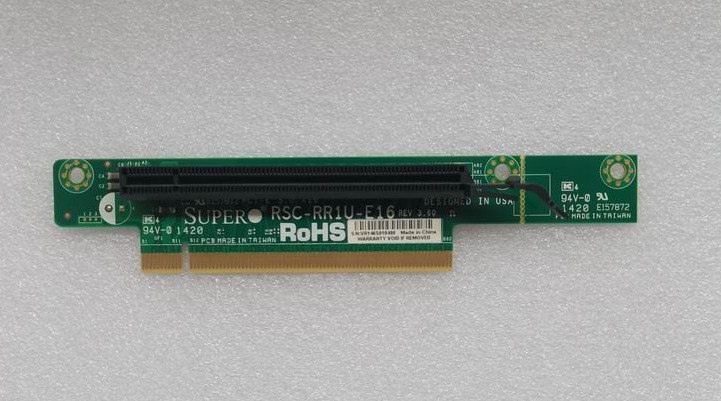 SUPERMICRO RSC-RR1U-E16  1U PCI-E X 16 RISER CARD