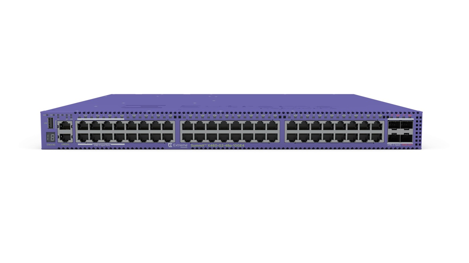 Extreme Networks ExtremeSwitching X460-G2 SeriesX460-G2-48p-10GE4 Switch managed