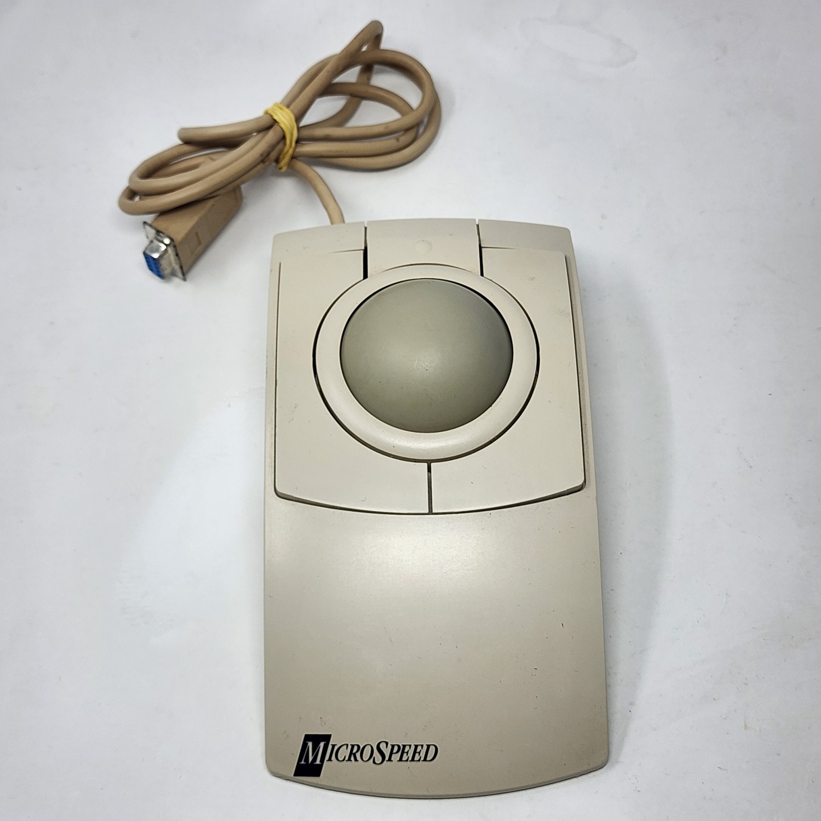 Vintage Microspeed PD-270 PC-Trac (RARE) Trackball Mouse - Untested 