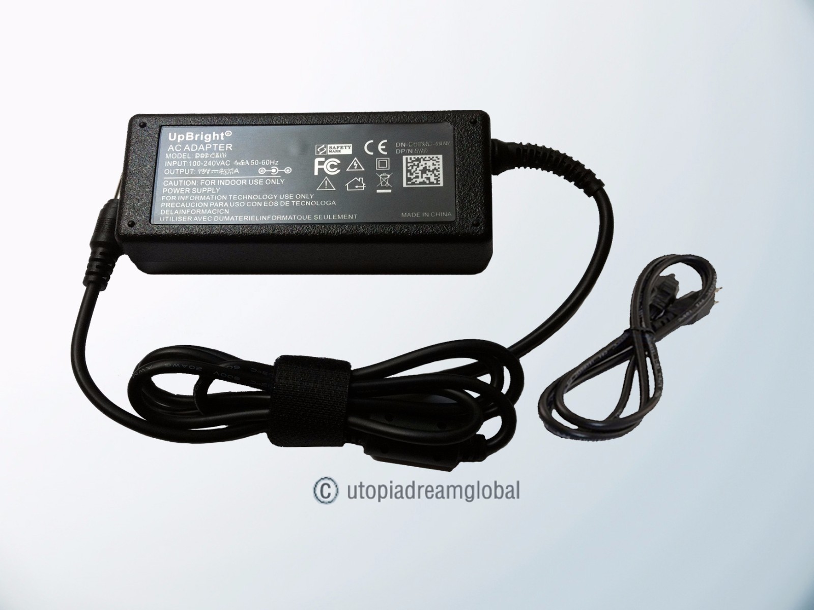 AC Adapter For AOC Q2963PQ 29-Inch Class IPS LED-Lit 21:9 Aspect Ratio Charger