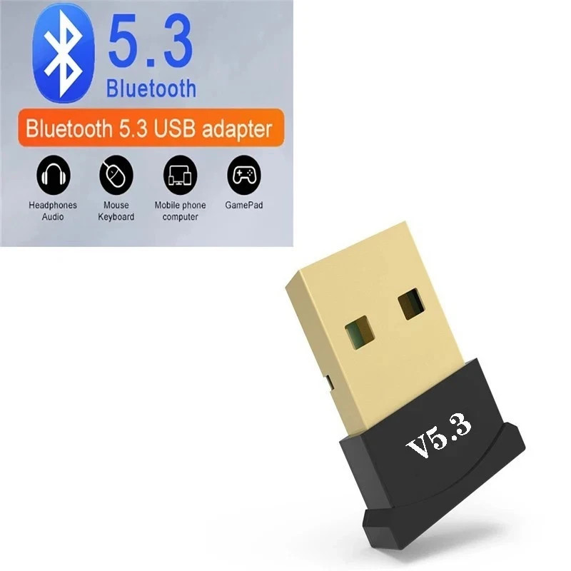Bluetooth Adapter USB Bluetooth 5.4 for PC Dongle Adaptador