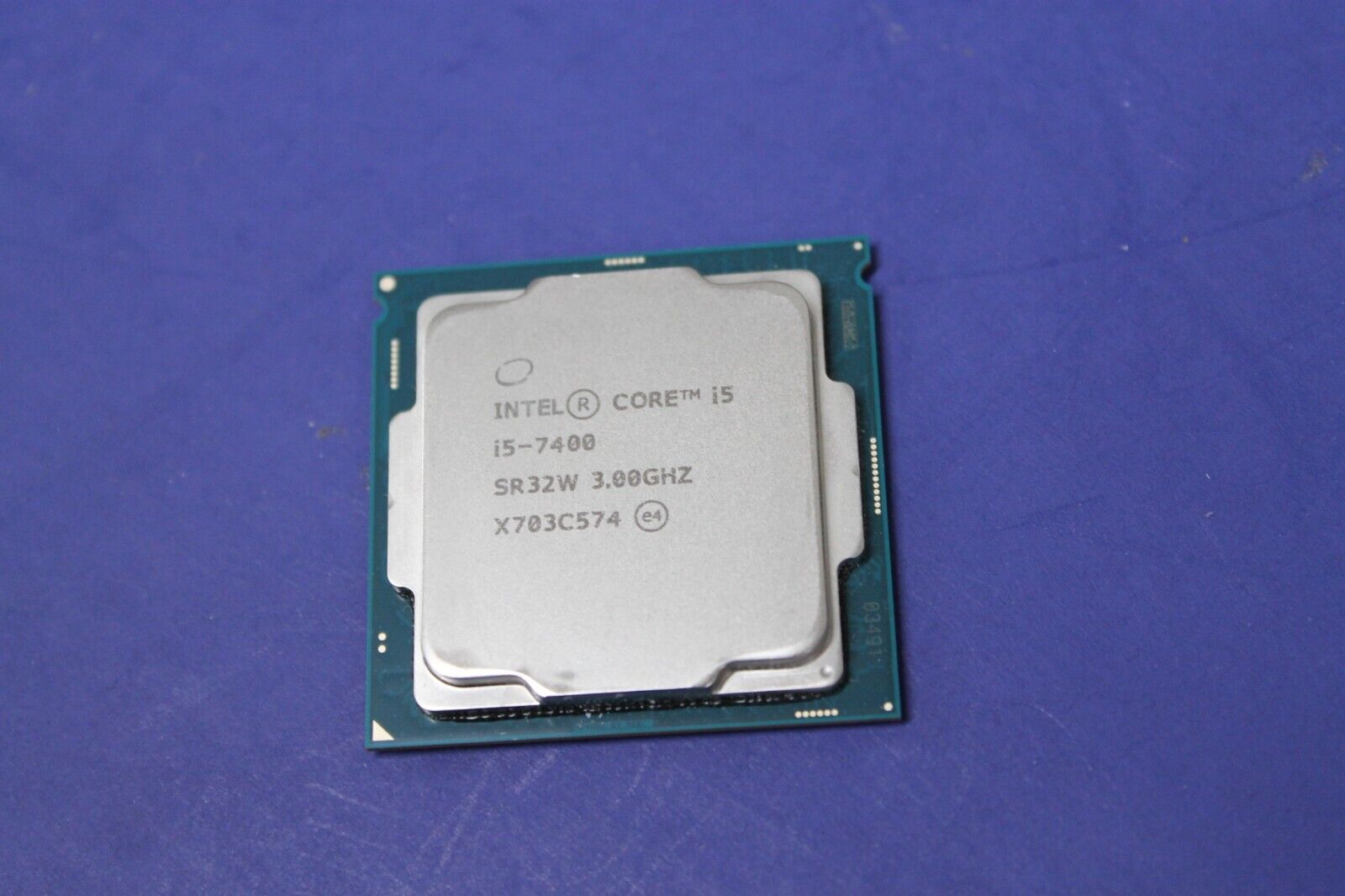 Intel Core i5-7400 3.00GHz SR32W Processor Socket 1151 Quad Core Desktop CPU