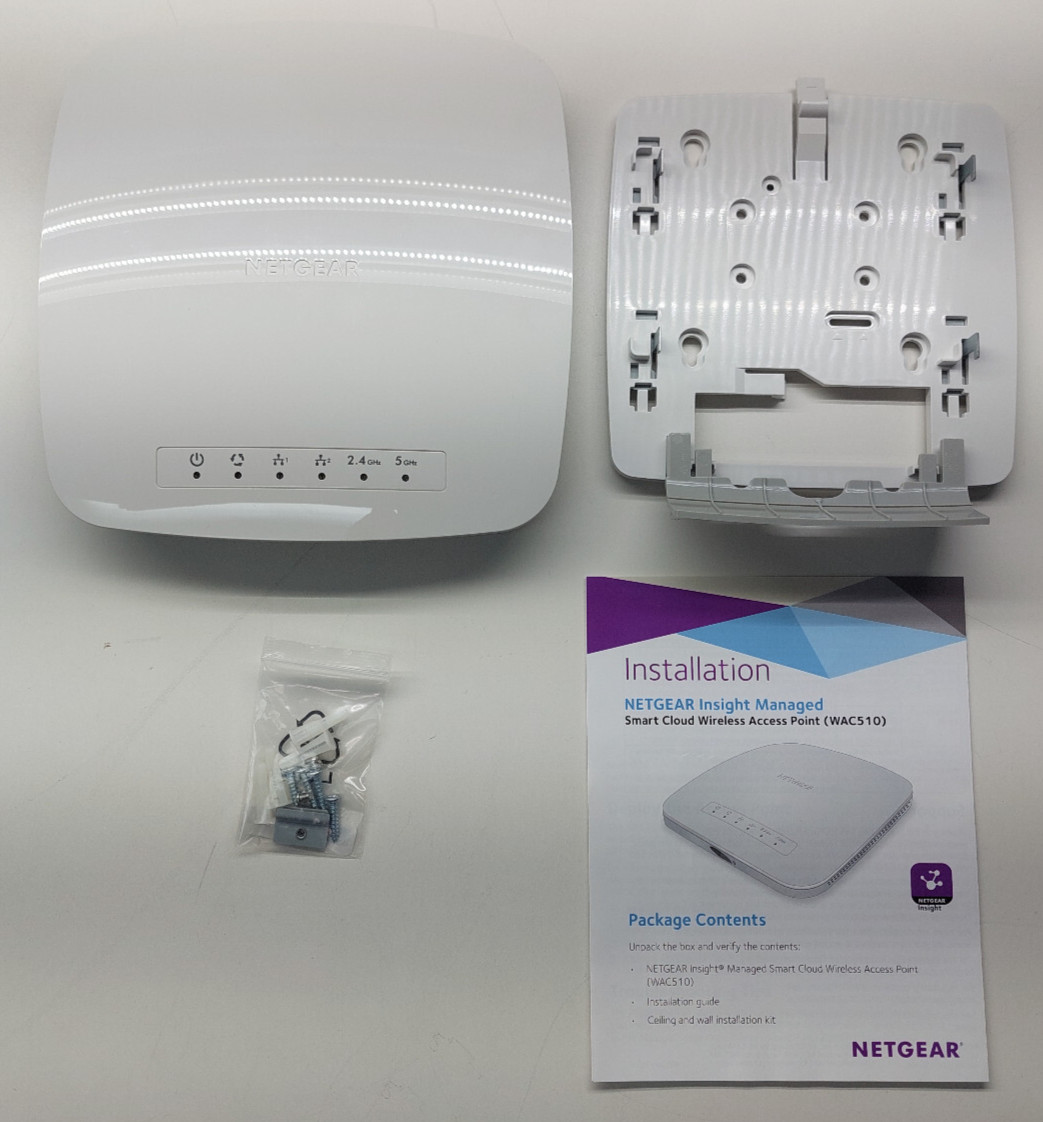 Netgear Insight Managed Smart Cloud Wireles Access Point WAC510-100NAS