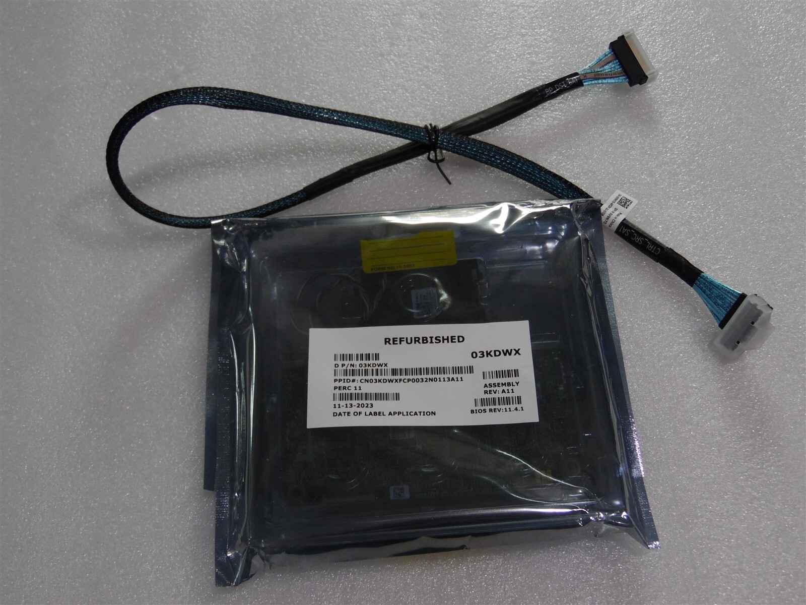 DELL POWEREDGE T350 8 BAY LFF SERVER H755 PERC RAID 3KDWX 51P7W V9N7D CABLE KIT