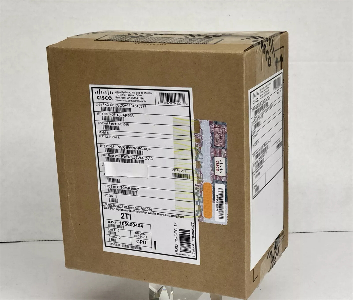 New Cisco PWR-IE65W-PC-AC Power Supply PWR-IE65WPCAC DHL Expeidted Shipping