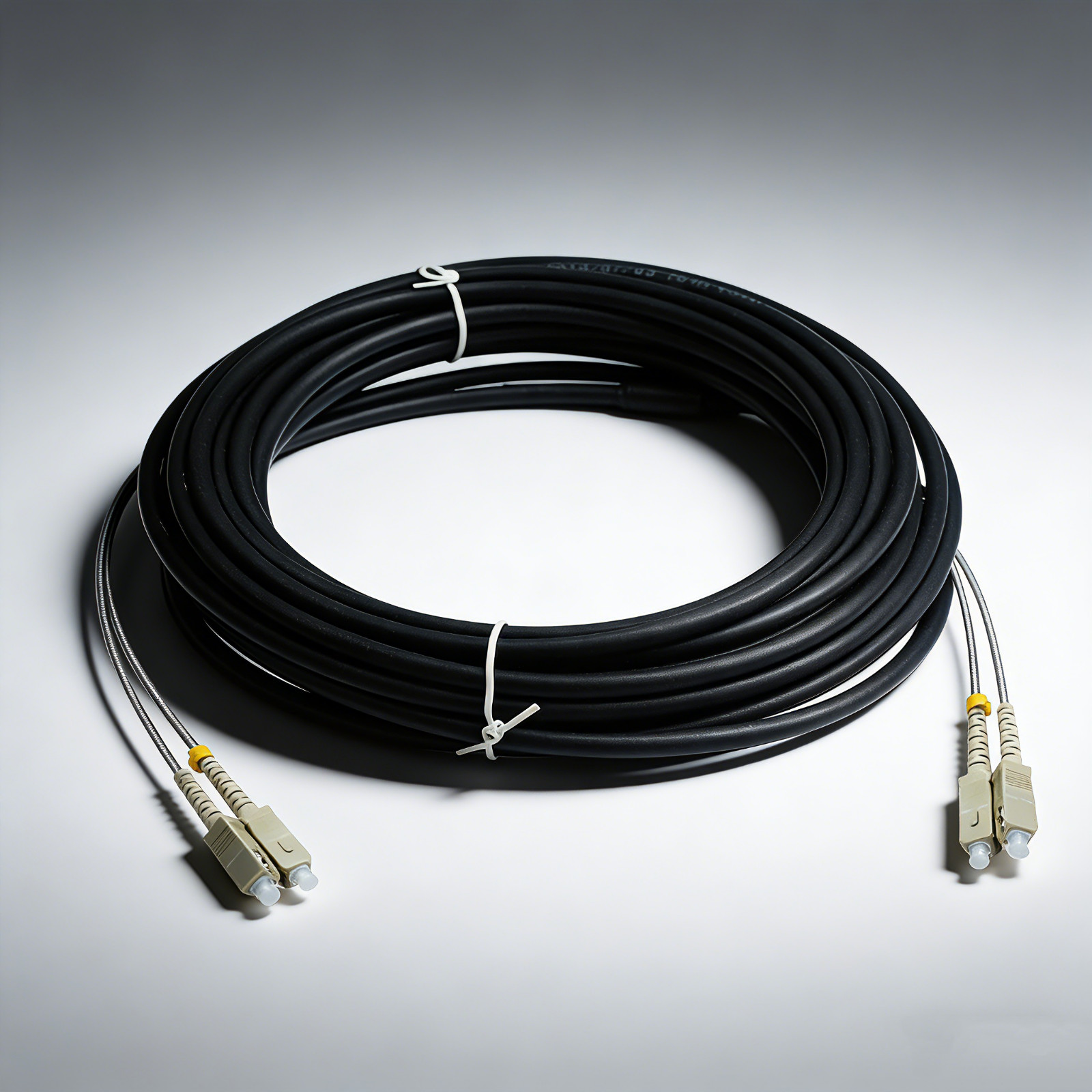 SC UPC to SC UPC Duplex MM MultiMode 30M Outdoor Field Fiber Optical Patch Cord