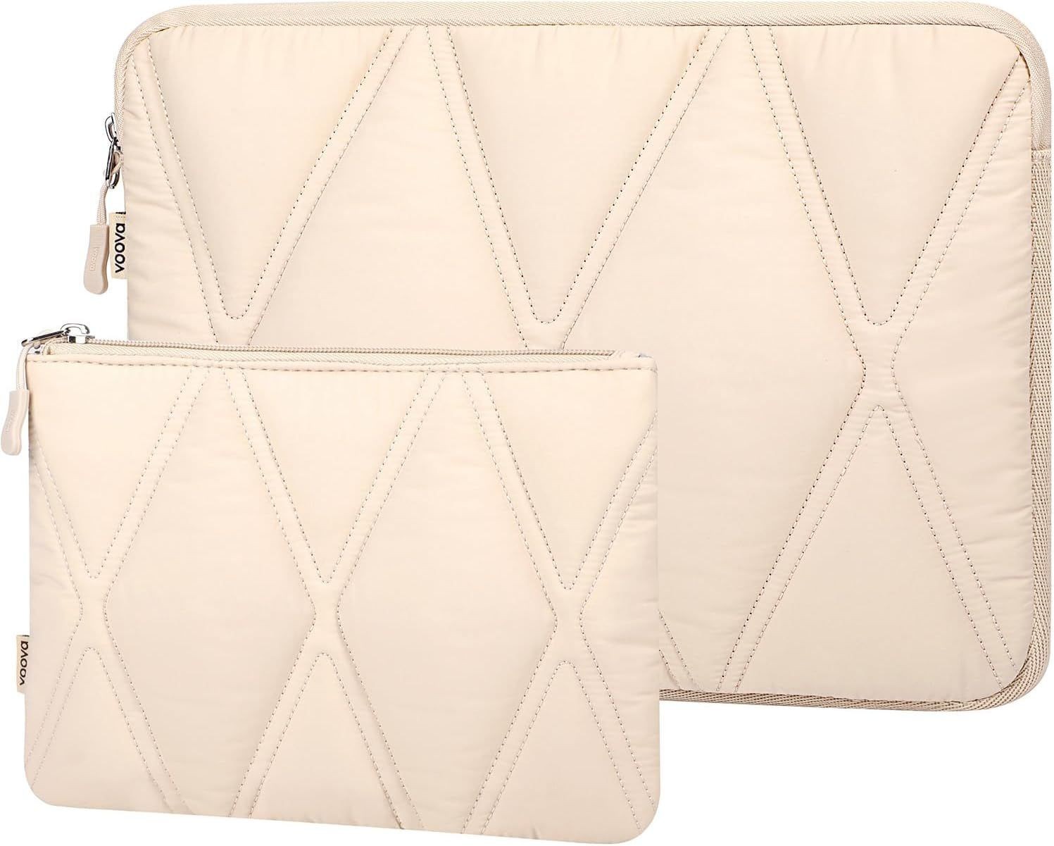 Adorable Apricot Laptop Sleeve 14-15 Inch for 2022-2025 MacBook Air 15 M2/M3/M4