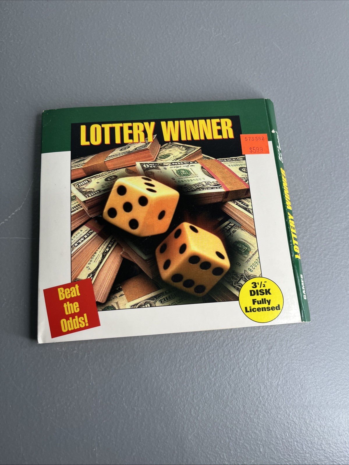 Lottery Winner Software for Windows 3.5 Floppy Disk 1994 Vintage Celery Software
