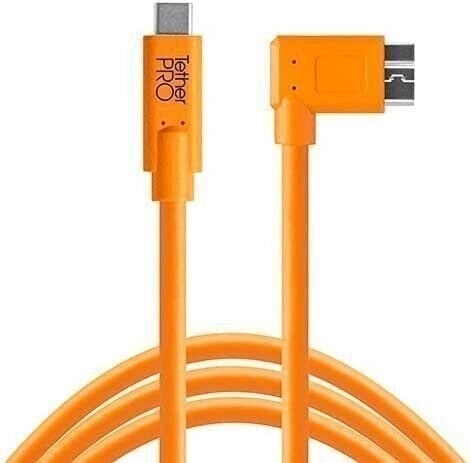 Tether Tools TetherPro USB-C to USB 3.0 Micro-B Right Angle Cable 15'