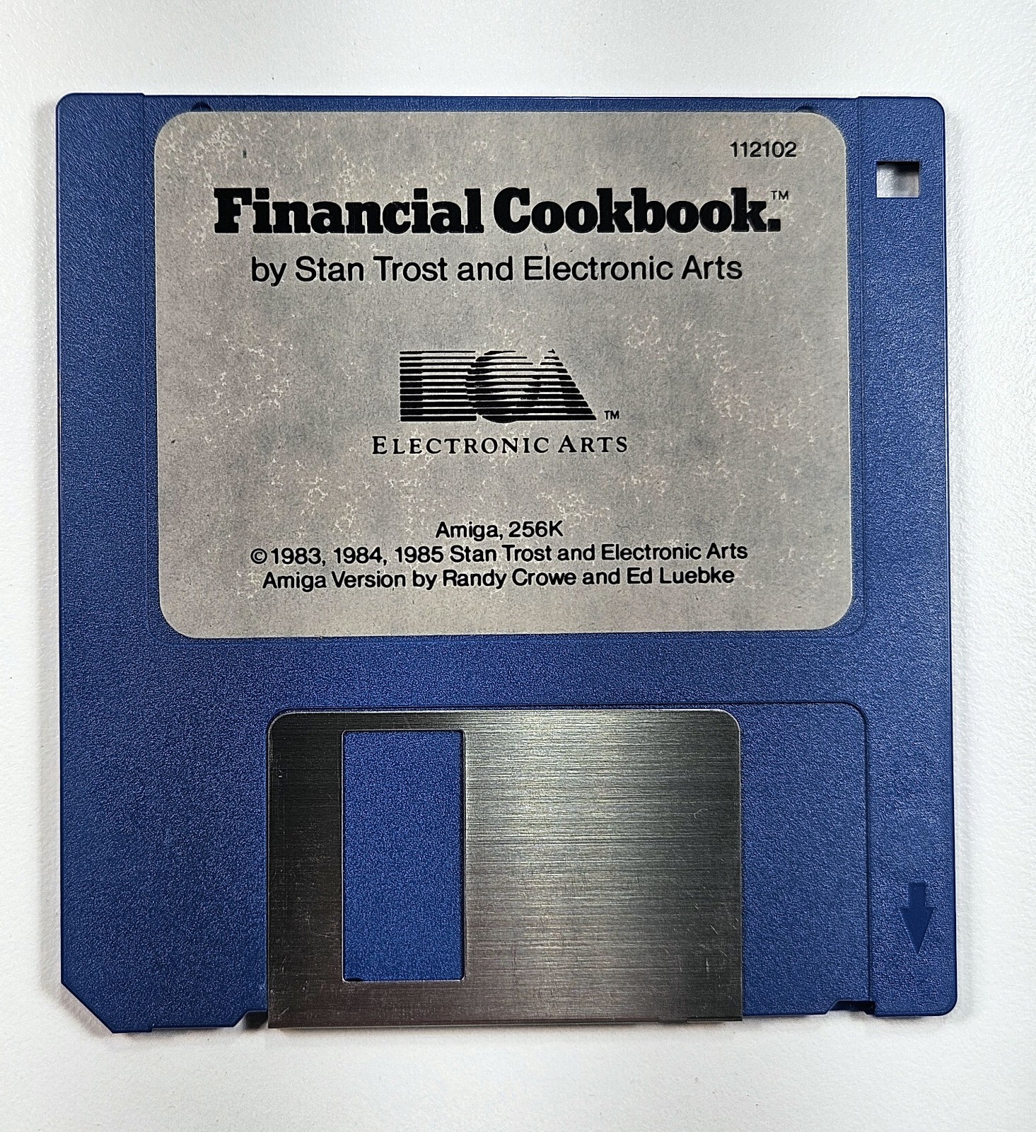 COMMODORE AMIGA - FINANCIAL COOKBOOK - ELECTRONIC ARTS