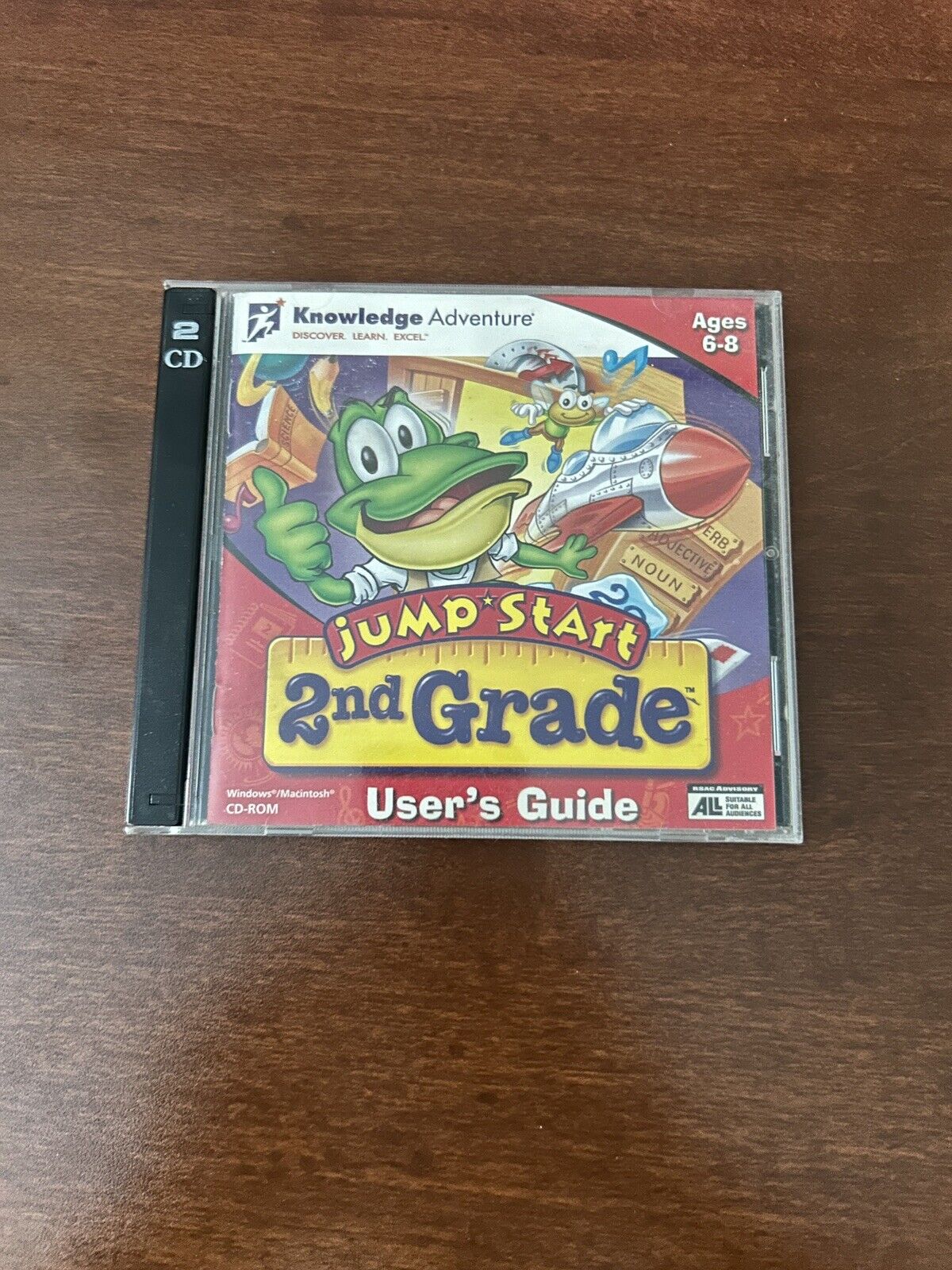 Jump Start: Learning System 2nd Grade PC CD-ROM (1996, Knowledge Adventure)