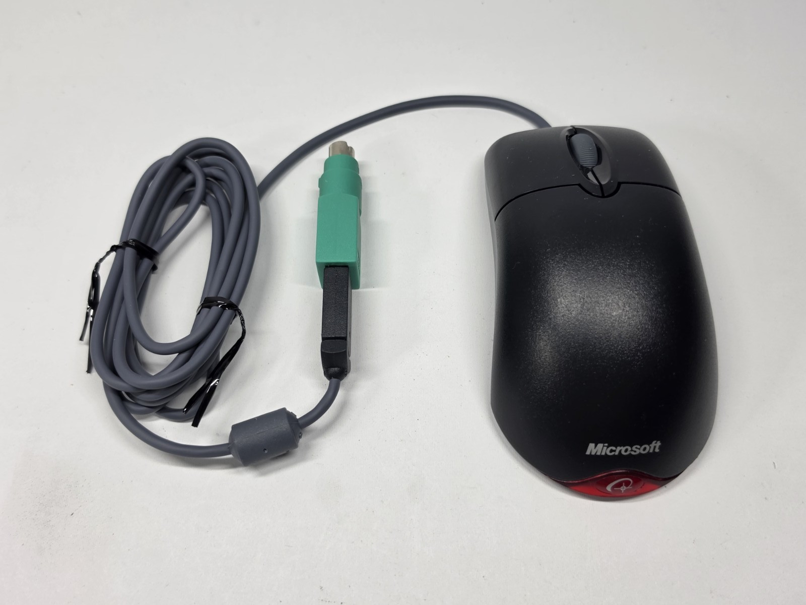 Microsoft Wheel Mouse Optical 1.1/1.1a X802382 Black Excellent condition