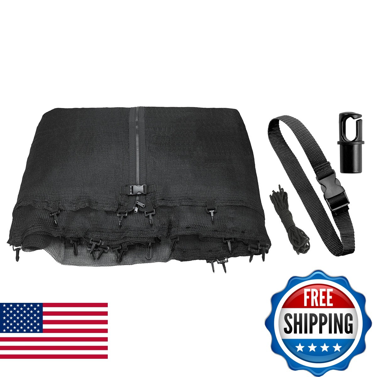 Upper Bounce Universal 12FT Round Trampoline Net Replacement Inside Enclosure
