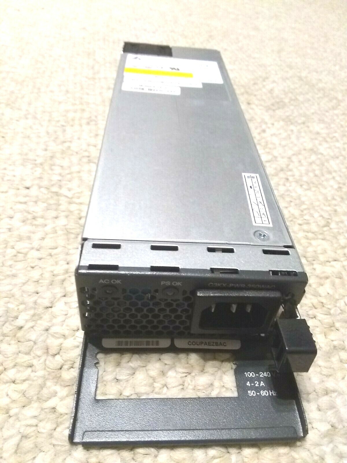 Delta Electronics 350 W Power Supply  (C3KX-PWR-350WAC, EDPS-350CB A)