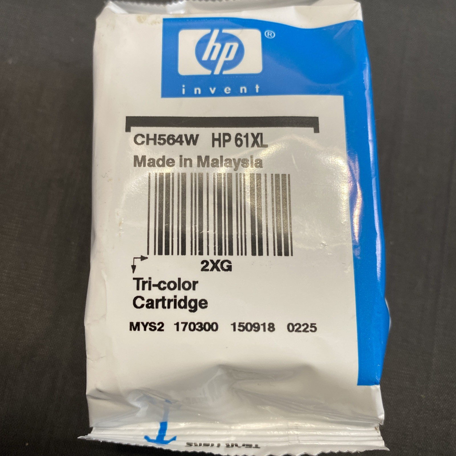 HP Inc. HP 61XL (CH564WN) High Yield Tri-color Original Ink Cartridge