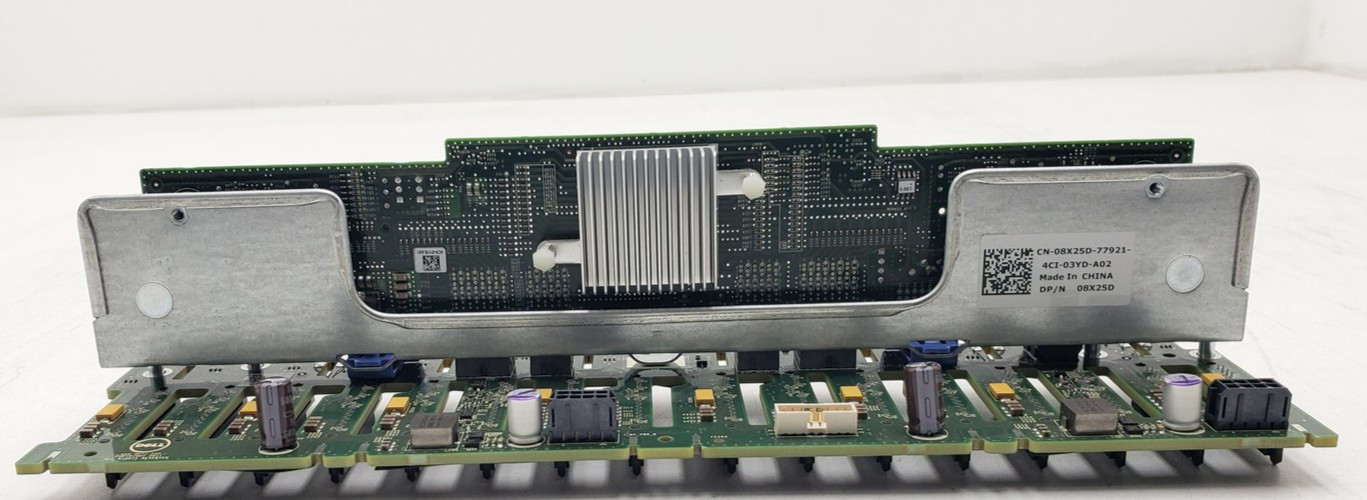 Dell PowerEdge R720 16-Bay 2.5" SAS/SATA HDD Backplane P/N: 08X25D.