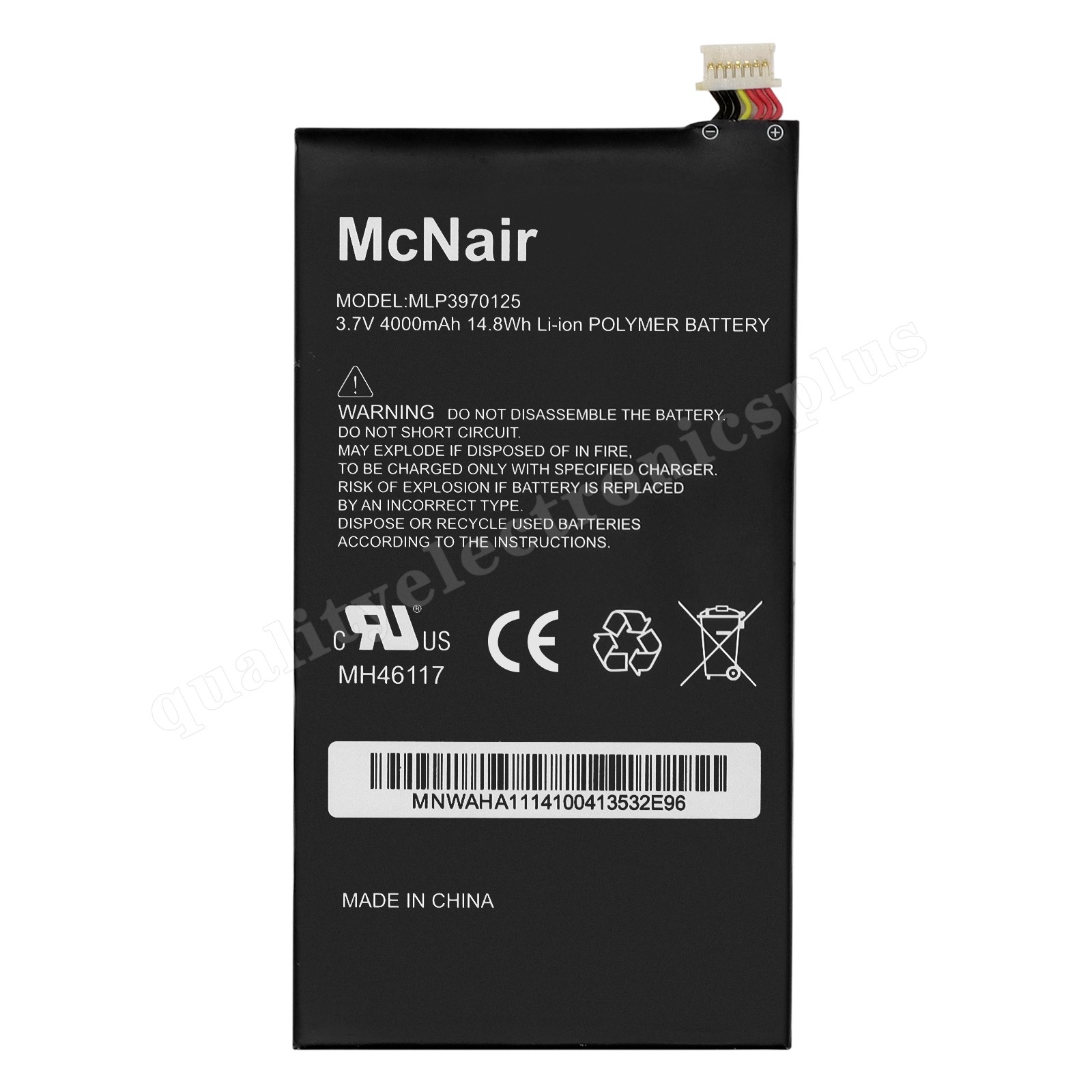 Genuine New Battery MLP3970125 For Verizon Ellipsis 7" model QMV7A QMV7B Tablet
