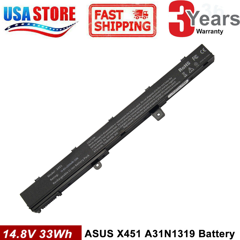 Battery For ASUS X551M Series A31N1319 A41N1308 X45LI9C YU12008-13007D Notebook