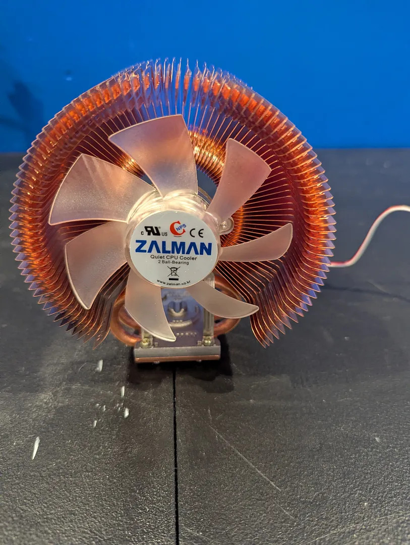 Zalman Copper CPU Cooler ZF9225ATH Fan CNPS9000