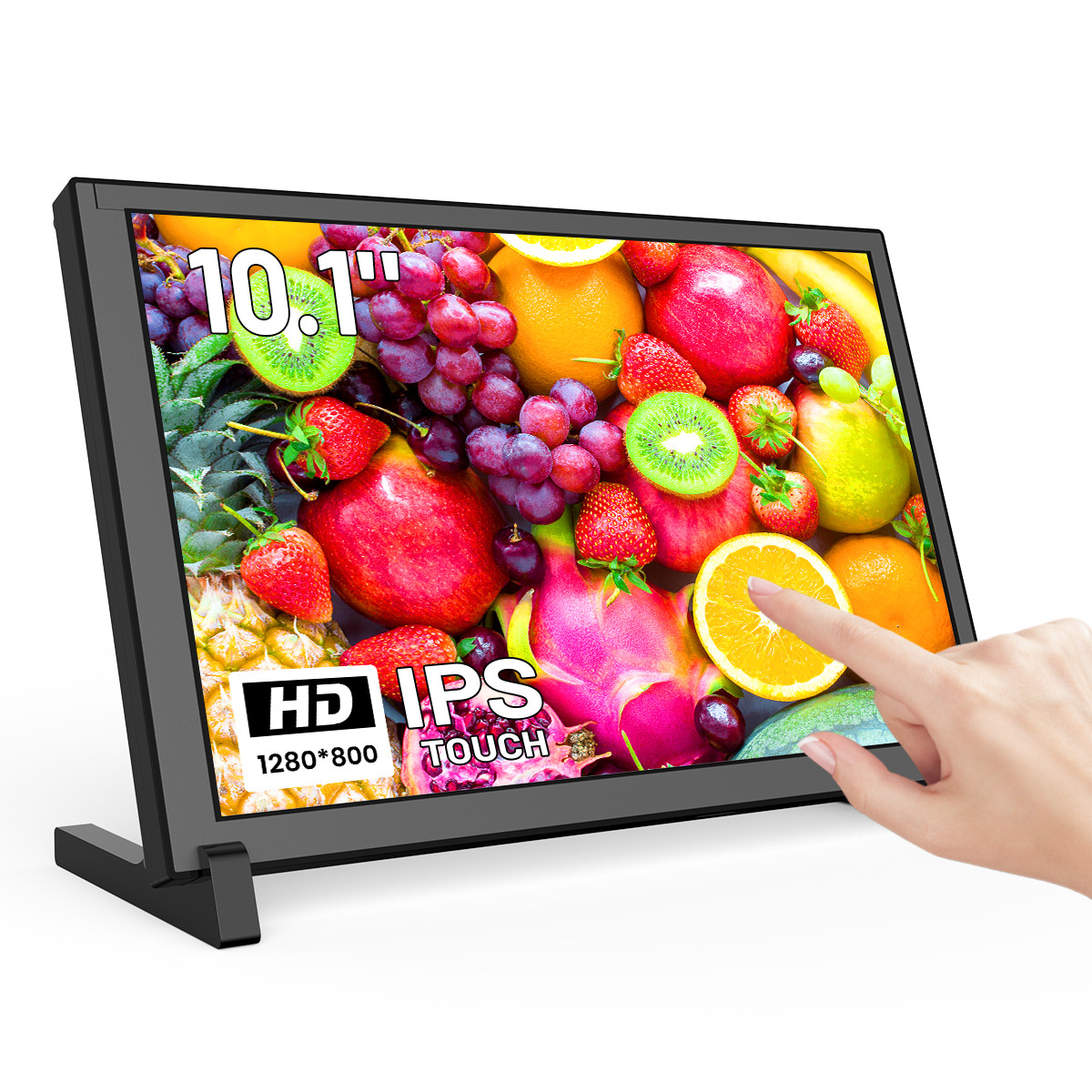10.1’’ Raspberry Pi Touch Screen, IPS FHD 1280x800 For Raspberry Pi 5/4/3/Zero