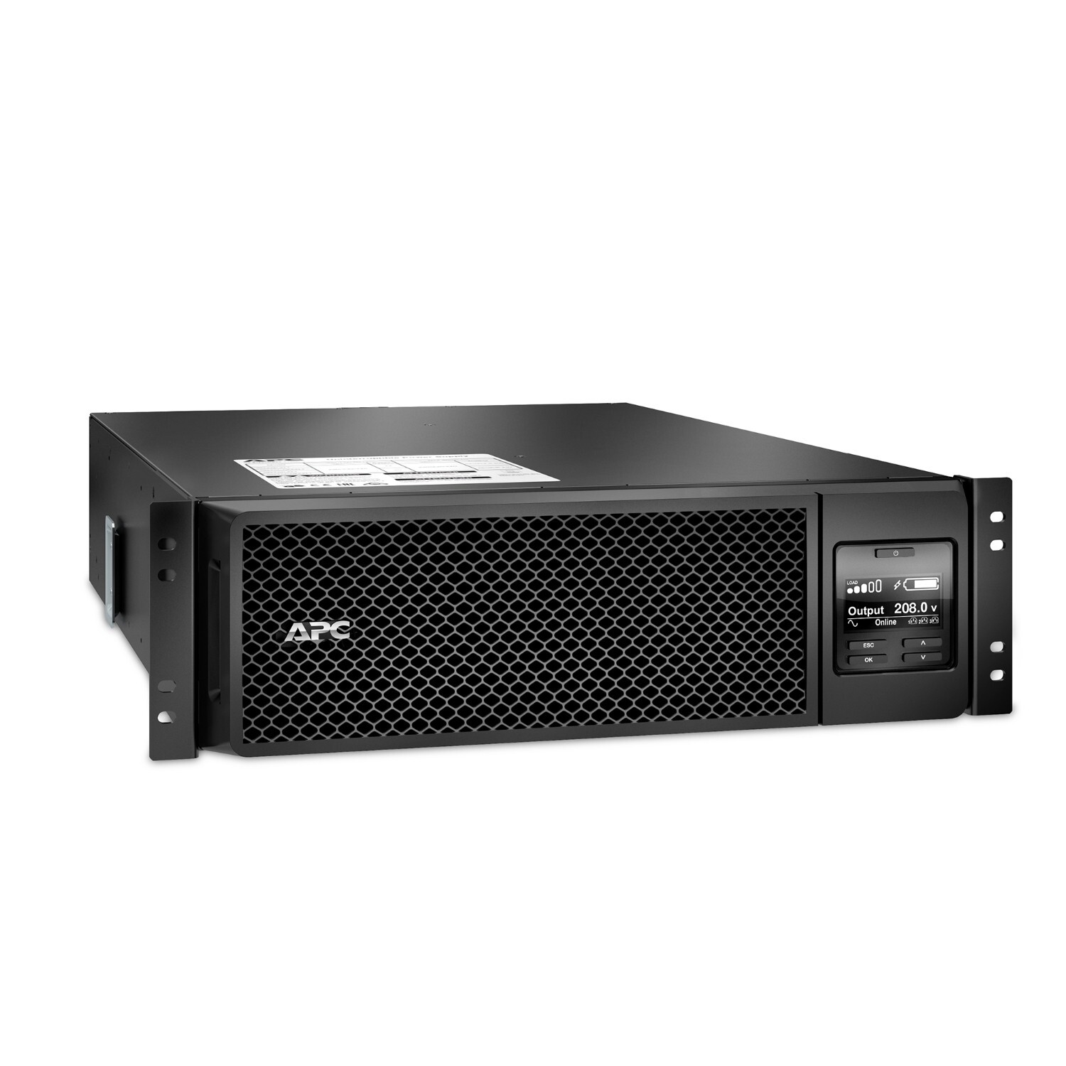 APC SRT5KRMXLT Smart-UPS RM | 4800W | Rackmount 3U, 208V, 2x  L6-20+2x L6-30