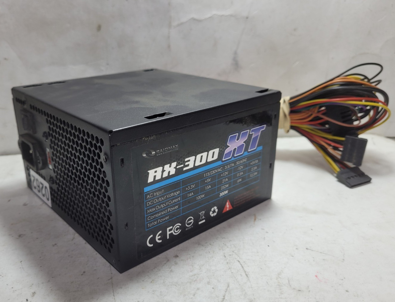 Raidmax RX-300 XT 300W Desktop Power Supply #0262