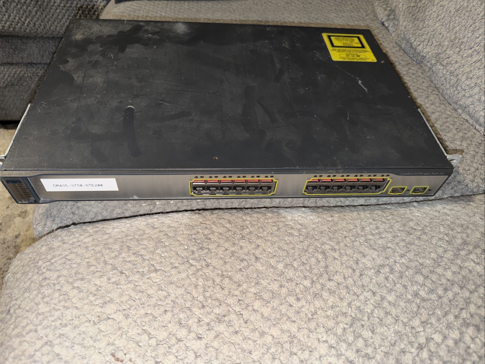 Cisco Catalyst WS-C3750-24PS-S 24-Port PoE Switch WS-C3750-24PS-S