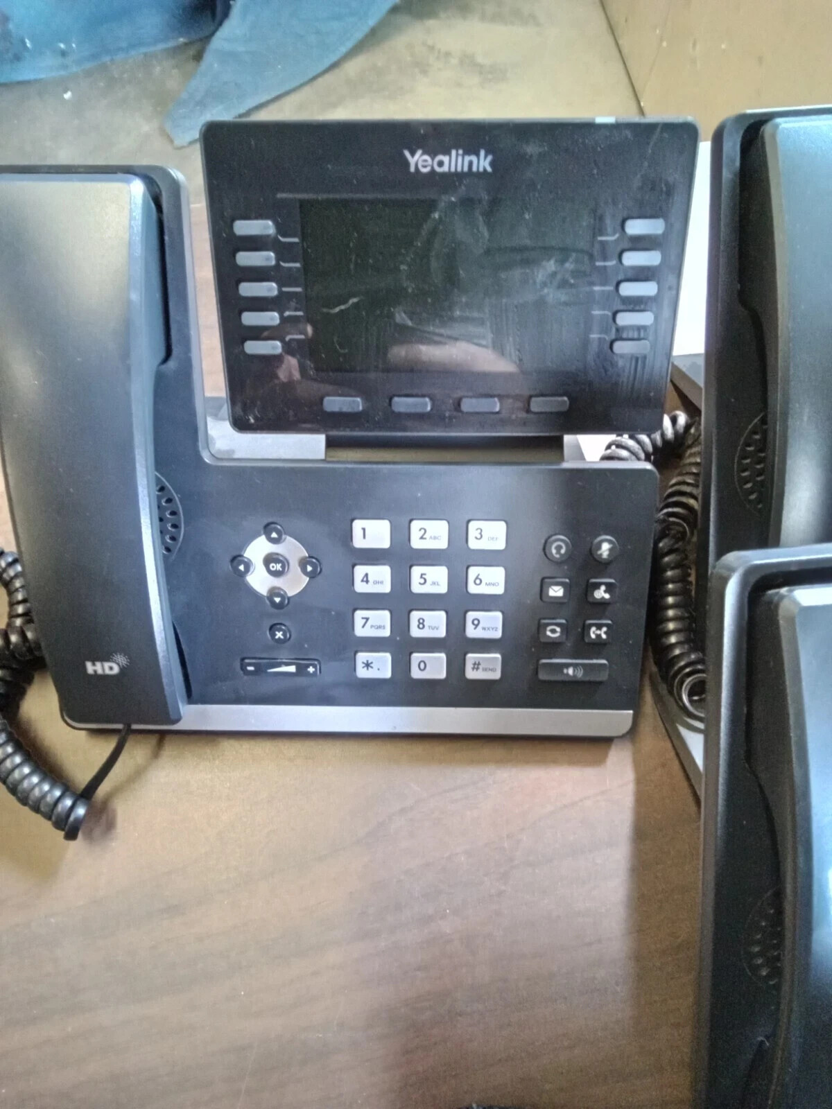 Yealink SIPT54W HD IP Phone Color Display Power Adapter