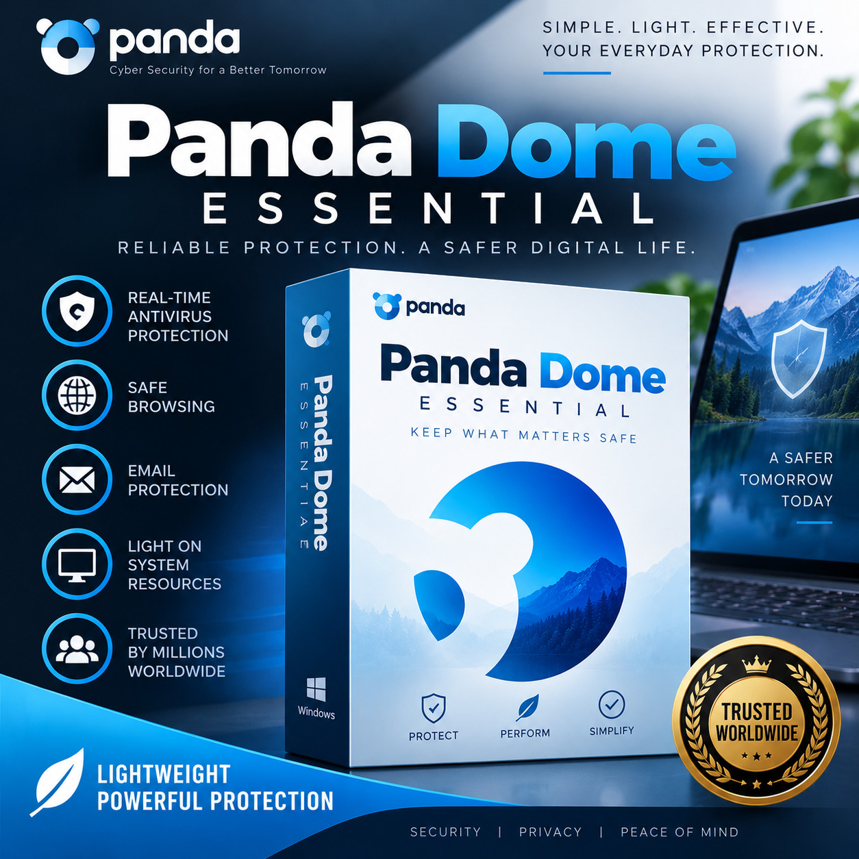 Panda Dome Essential, 1 Device - 2 Years