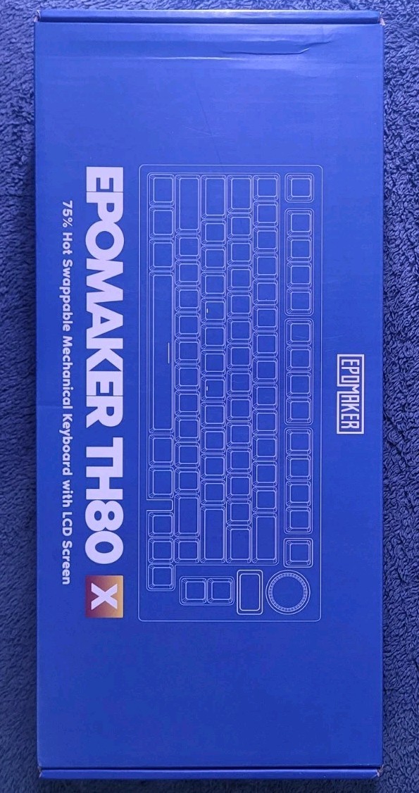 EPOMAKER TH80 X Wired/Wireless Mechanical Keyboard,Green Wisteria Linear Switch