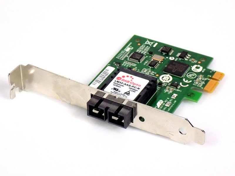Allied Telesis 2712FX/SC 100FX/SC Desktop PCIe x1 Secure Network Adapter LP EXCELLENT