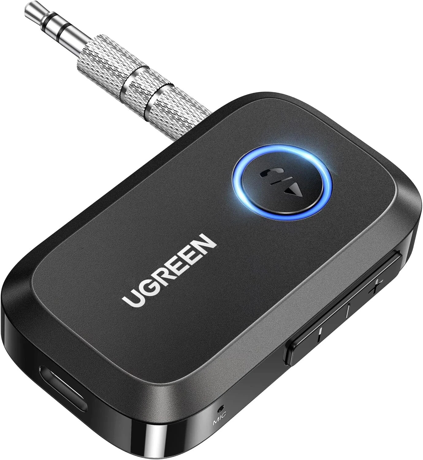 UGREEN 5.4 Aux Bluetooth Adapter for Car, [Greater Connection] Black 