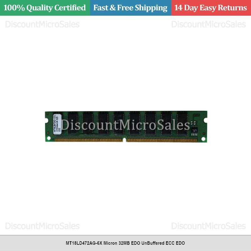 MT18LD472AG-6X Micron 32MB EDO UnBuffered ECC EDO