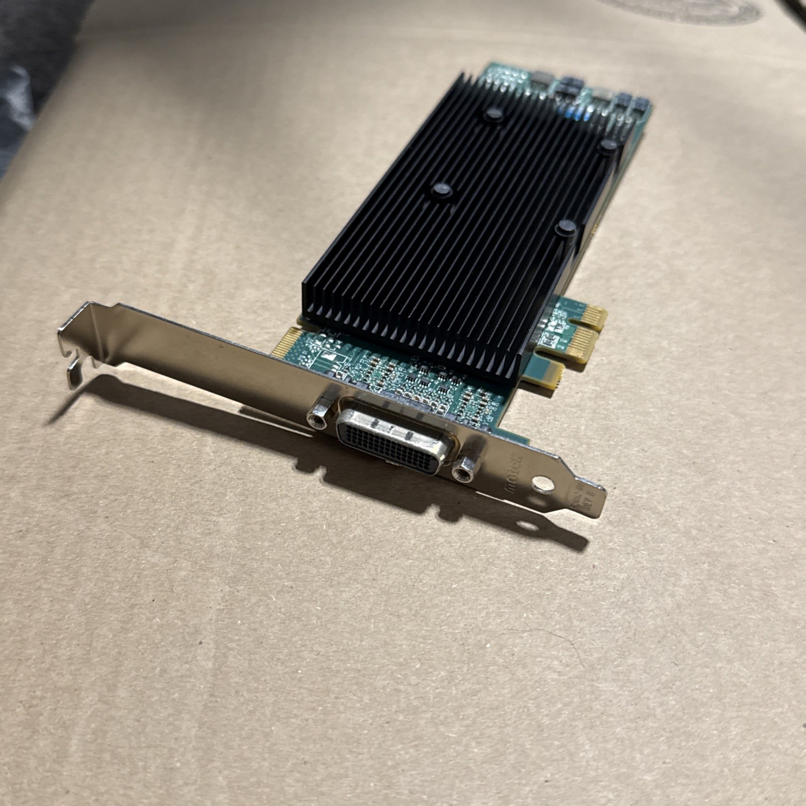 Matrox M9120 Plus PCIe 512MB M9120-E512LPUF USED