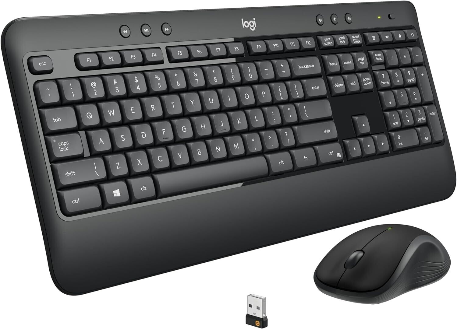Logitech Advanced MK540 Wireless Keyboard and Mouse Combo