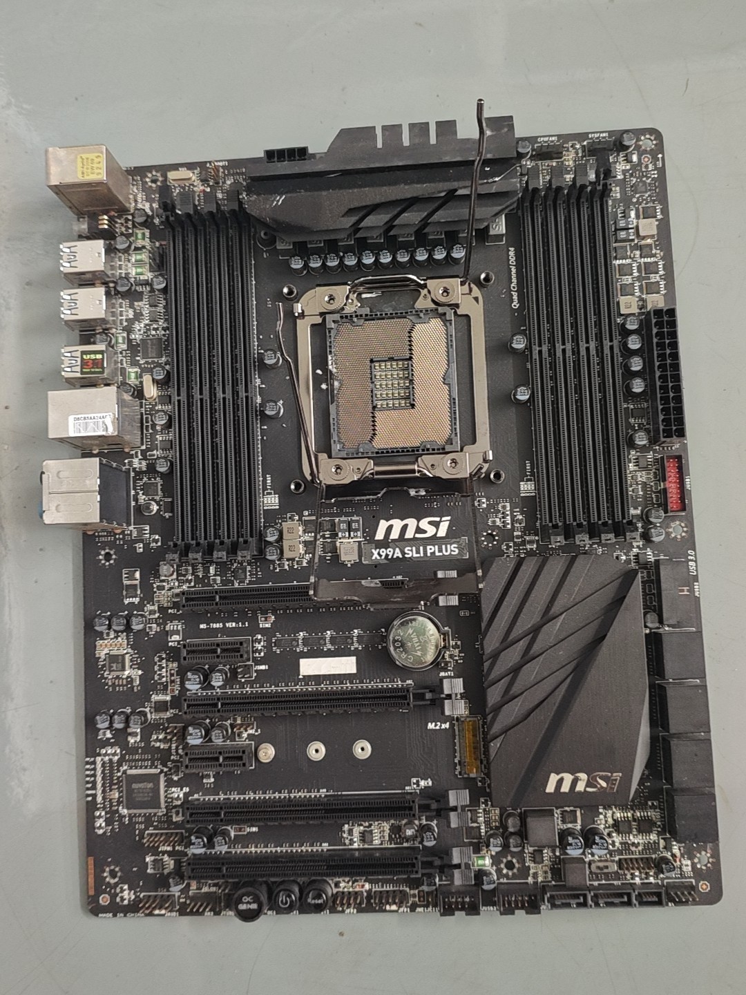 MSI X99A SLI PLUS LGA2011-V3 DDR4 ATX Motherboard Support Xeon E5 V3 V4 CPU