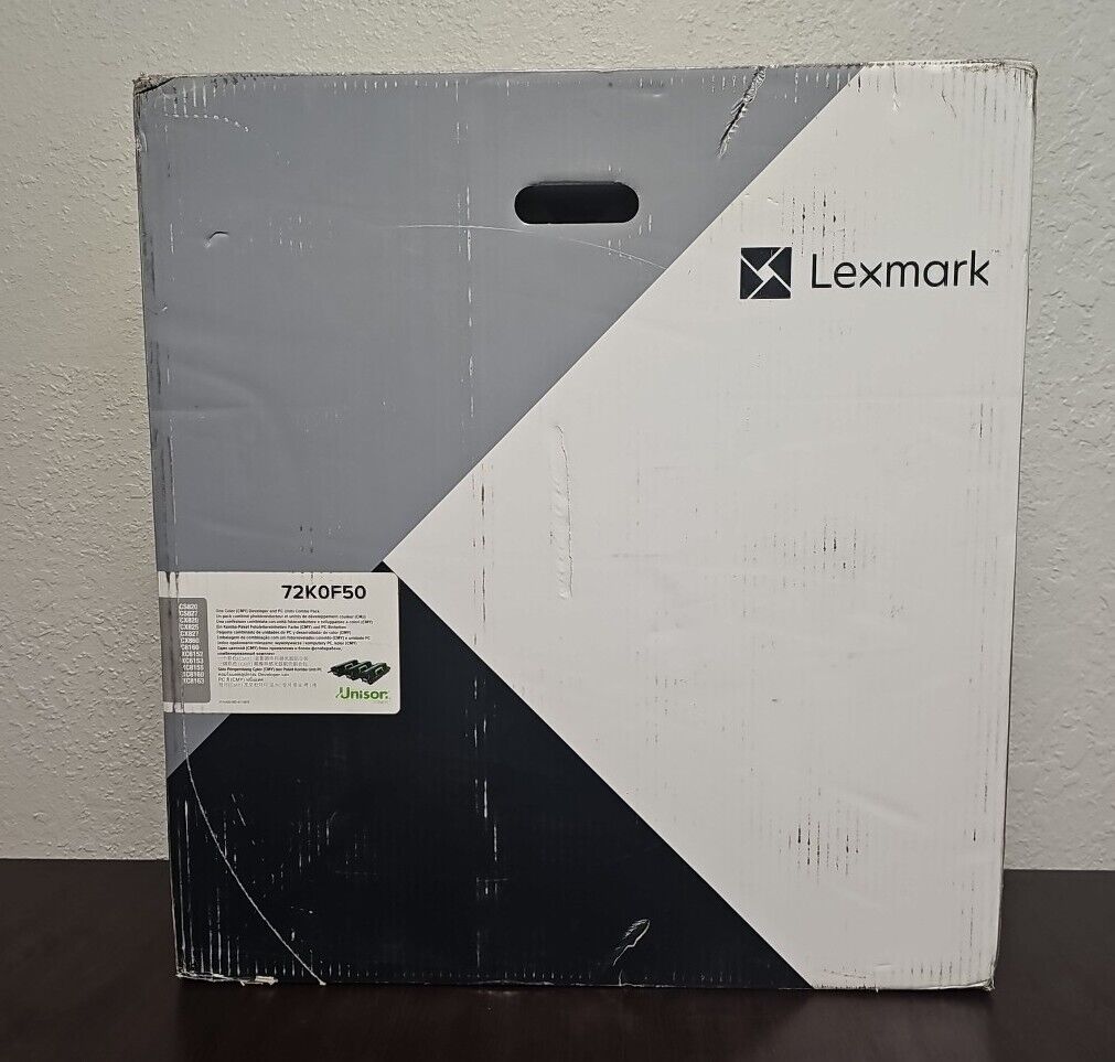 Lexmark 72K0F50 CMY Combo Pack - CS820 CS827 CS820 CX825 CX827 CX860 XC8160