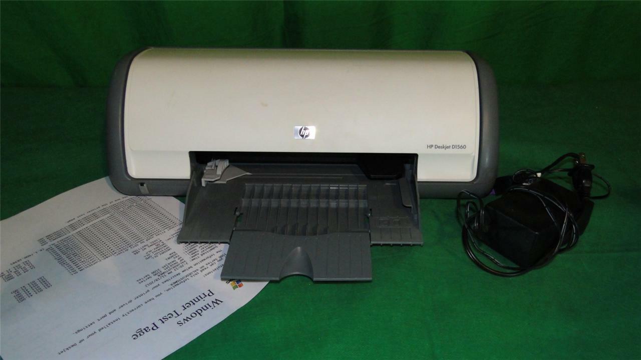 HP Deskjet D1560 Standard Inkjet Printer Low Page Counts
