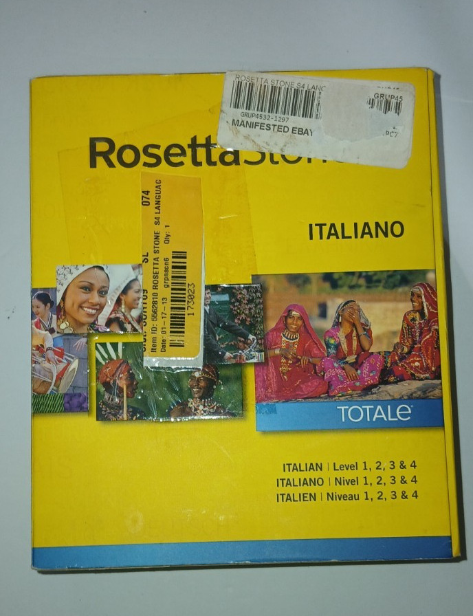 ROSETTA STONE Italiano Totale Version 4: Levels 1-5 Italian Language CDs