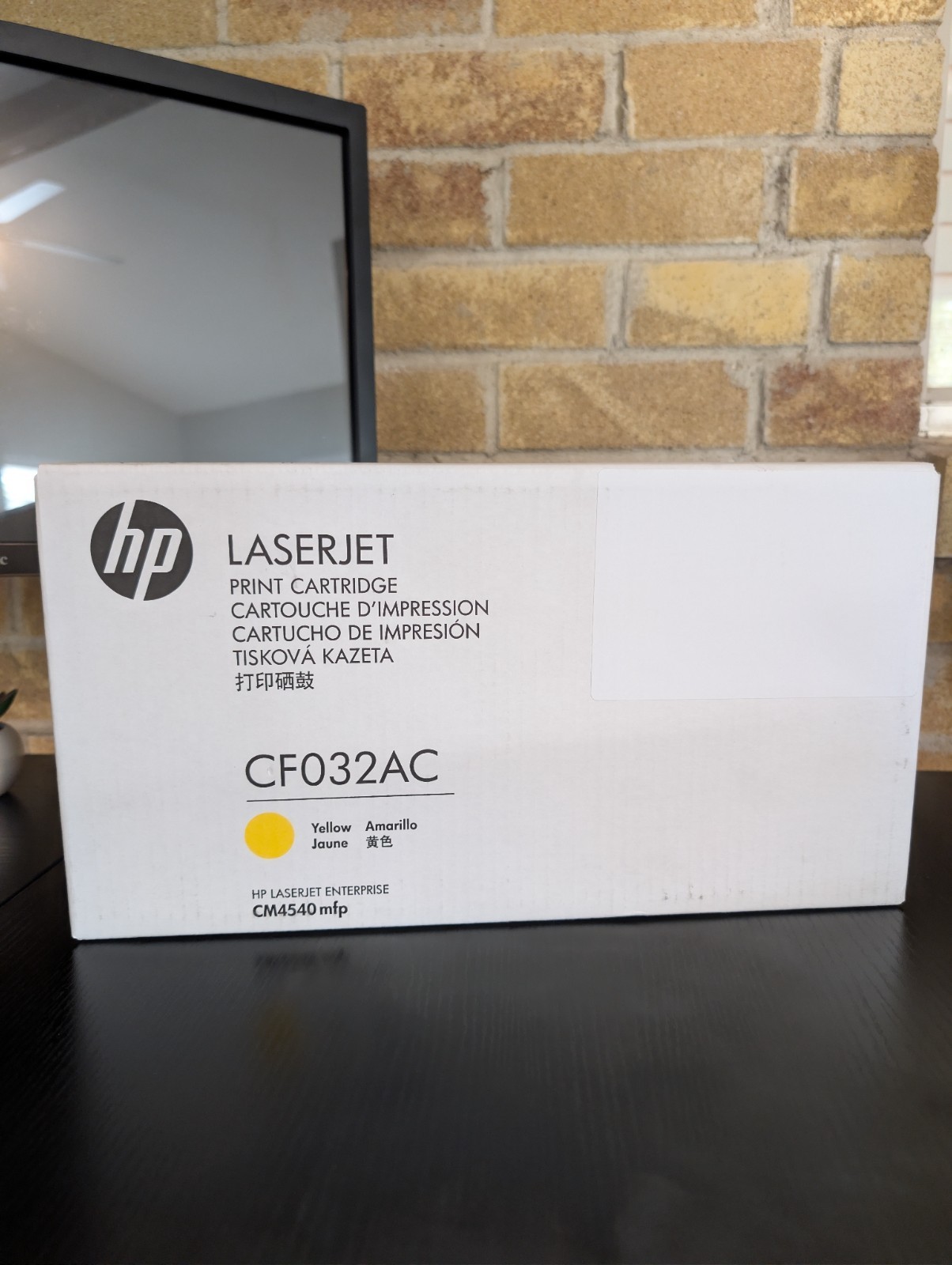 Genuine HP 646A CF032AC Yellow High Yield Toner 12.5K HP LaserJet CM4540 MFP NEW