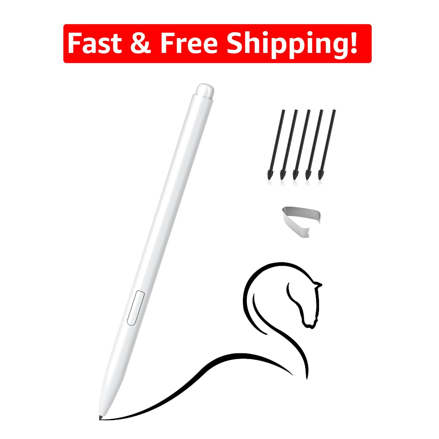 Versatile EMR Digital Pen with 4096 Levels of Sensitivity for Remarkable Devices