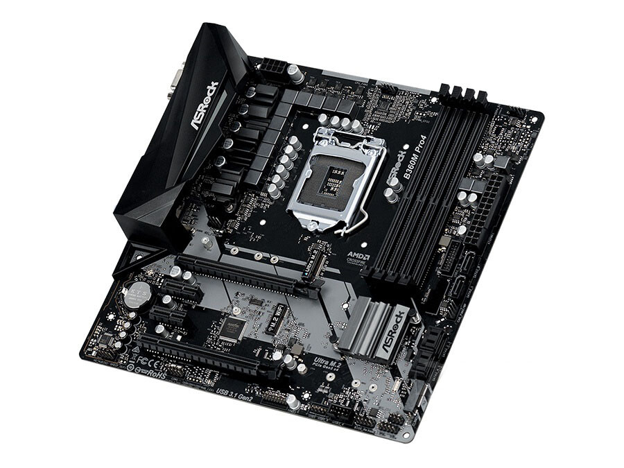 Suitable for ASROCK B360M PRO4 motherboard LGA1151 4*DDR4 64G HDMI+DVI+VGA m-ATX