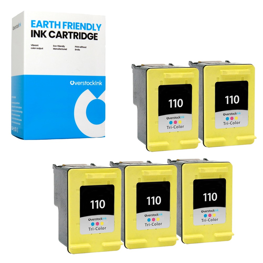 OSI 5-Pack Compatible 110 Cartridges for HP PhotoSmart A628 A630 A636 A637 A640
