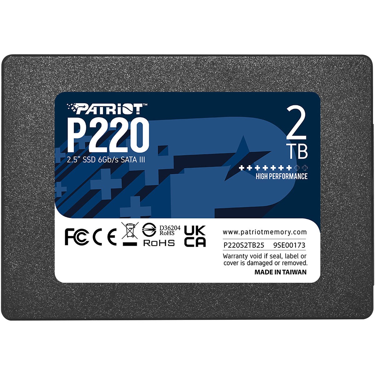 Patriot P220 SATA 3 2TB Internal Solid State Drive 2.5. Patriot is proud to pres