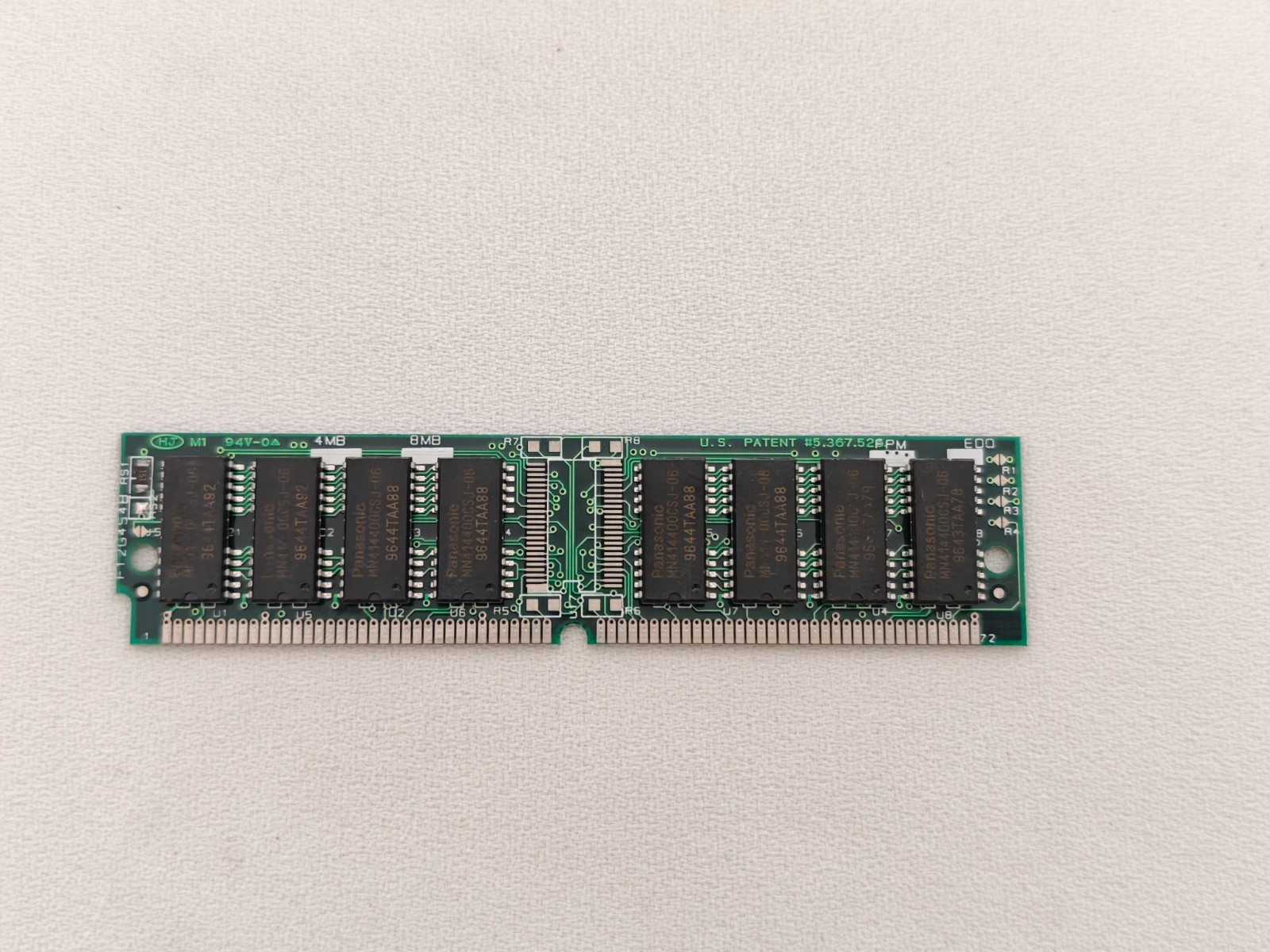 Panasonic MN414400CSJ-06 RAM Module 94481G 007 72PIN 8MB FPM-RAM